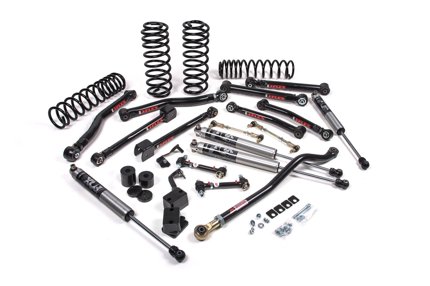 JKS Manufacturing JKS Jeep JL J-Krawl 3.5in 4Dr w/Fox 2.0 Performance Shocks HD Rate Coils JSPEC128KFP