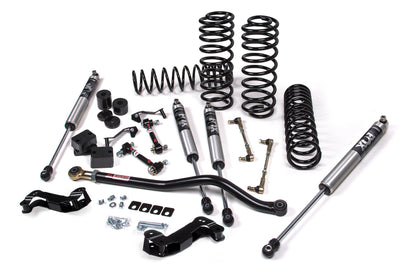 JKS Manufacturing JKS Jeep JL J-Kontrol 2.5in 4Dr w/Fox 2.0 Performance Series Shocks STD Rate Coils JSPEC137KFP