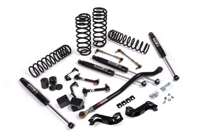 JKS Manufacturing JKS 18-21 Jeep JL J-Kontrol 2.5in 4Dr w/Fox Adventure Series Shocks STD Rate Coils JSPEC137KFA