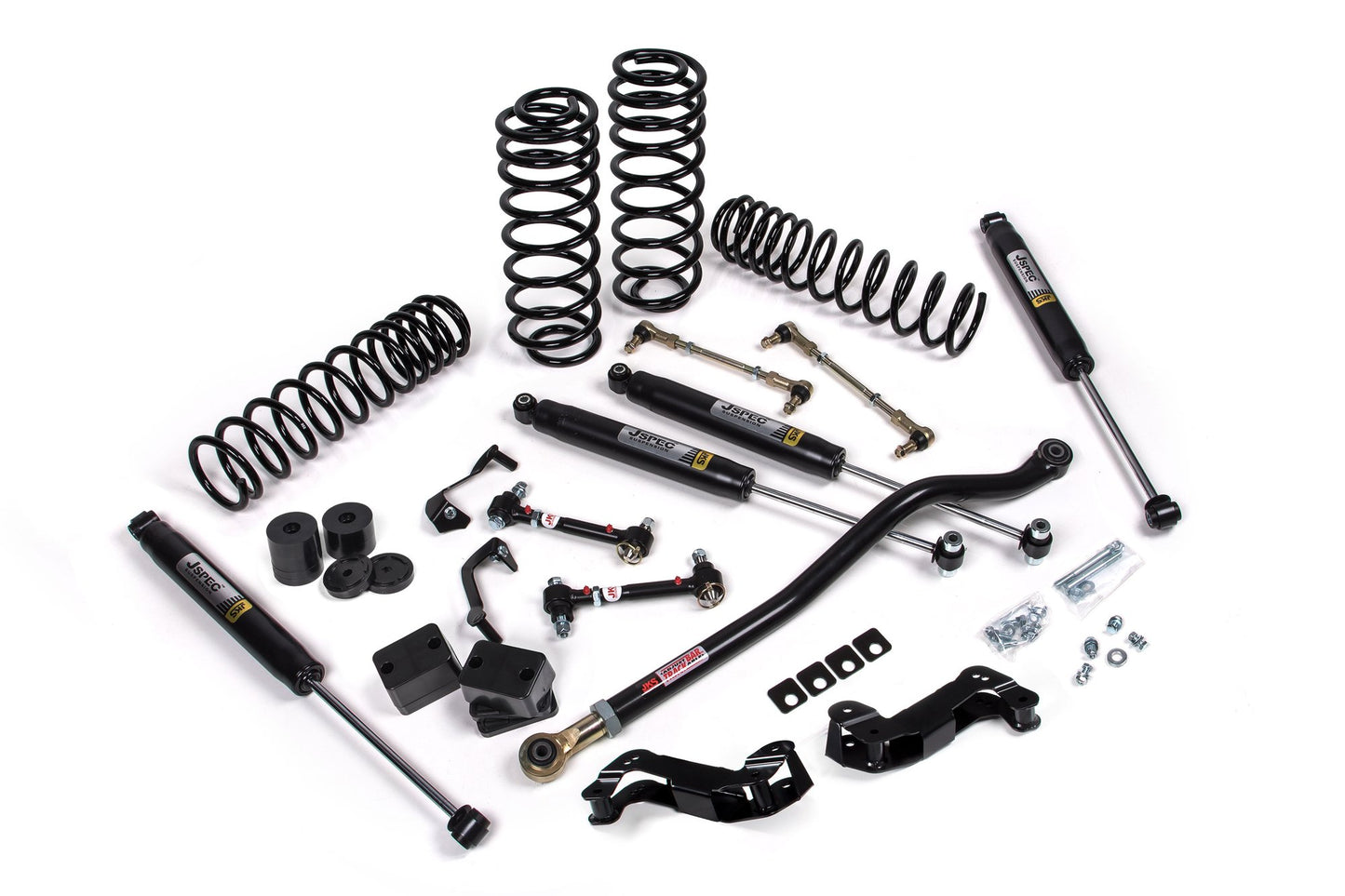 JKS Manufacturing JKS Jeep JL J-Kontrol 3.5in 4Dr w/JSPEC Shocks STD Rate Coils JSPEC141K