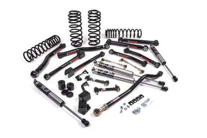 JKS Manufacturing JKS Jeep JL J-Krawl 3in 2Dr w/Fox 2.0 Performance Shocks HD Rate Coils JSPEC148KFP