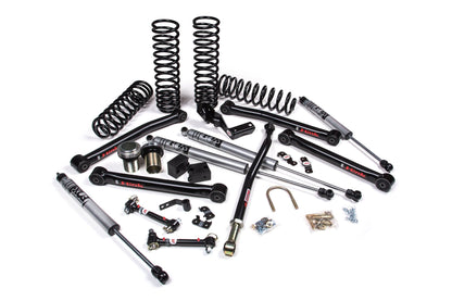 JKS Manufacturing JKS 07-18 Jeep JK J-Lander 3.5in 4Dr w/Fox 2.0 Performance Series Shocks JSPEC154KFP
