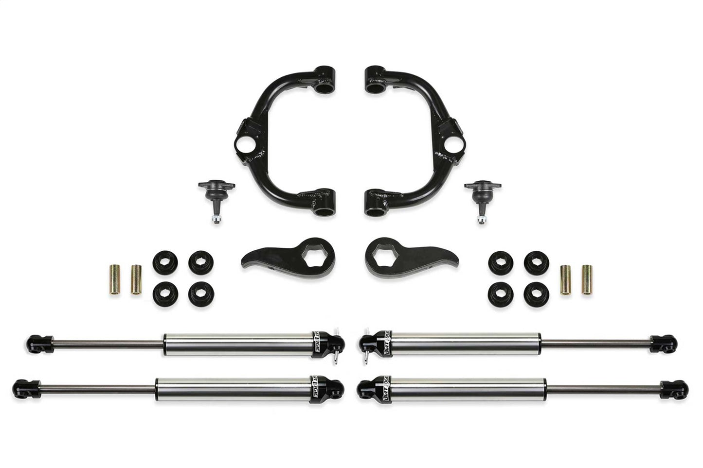 Fabtech 2020 GM K2500HD 4WD Ball Joint UCA 3.5in Lift System w/DL 2.25 Shocks K1157DL