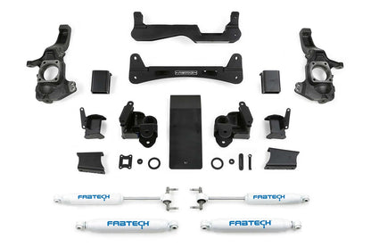 Fabtech 20-21 GM 2500HD/3500HD 4WD 6in Lift System w/Perf. Shocks K1159