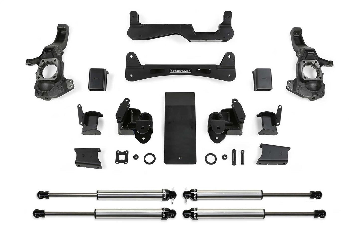 Fabtech 2020 GM 3500HD 4WD 6in Lift System w/2.25 DL Shocks K1161DL