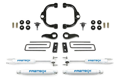 Fabtech 2020 GM K3500HD BJ UCA 3.5in Lift System w/ Performance Shocks K1179