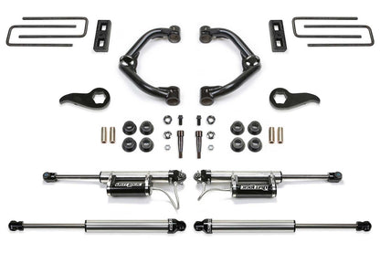 Fabtech 2020 GM K3500HD 4WD Uniball UCA 3.5in Lift System w/DL 2.25 Resi Shocks K1182DL