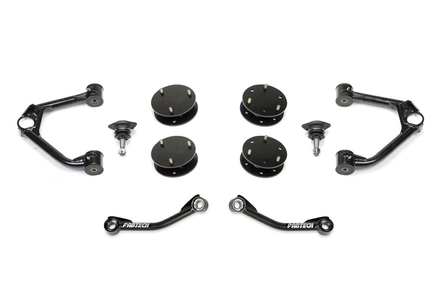 Fabtech 21 GM Suv 4WD 3in UCA Kit w/Bjs & Shock Spacers K1184
