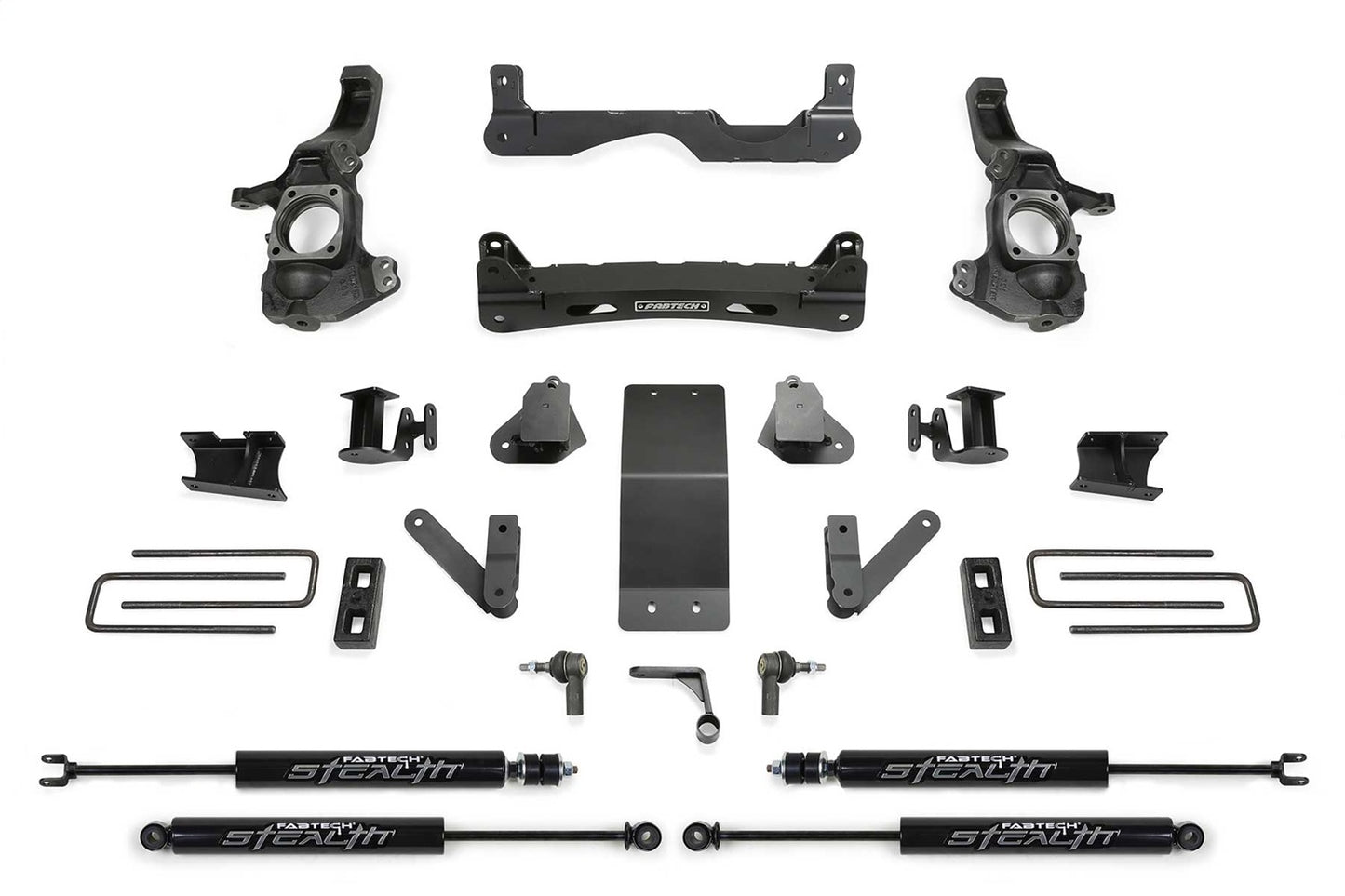 Fabtech 4in PERF SYS W/STEALTH 2020-24 GM 2500HD 4WD  K1200M