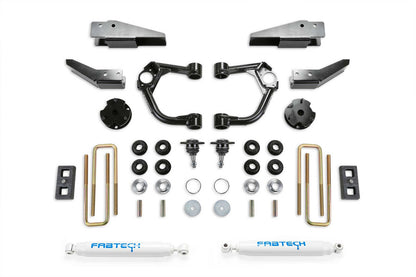Fabtech 19 Ford Ranger 4WD w/Intrusion Beam Kit 3.5in Bj UCA Sys w/Perf Shks K2323