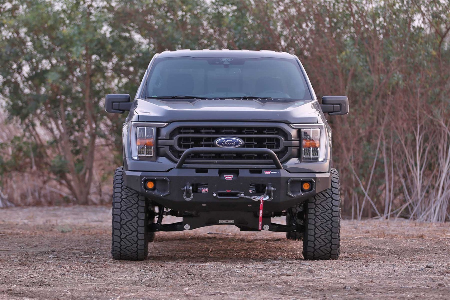 Fabtech 2021 Ford F150 4WD 6in Basic System w/Stock Coilover Spacers & Rear Perf. Shocks K2371