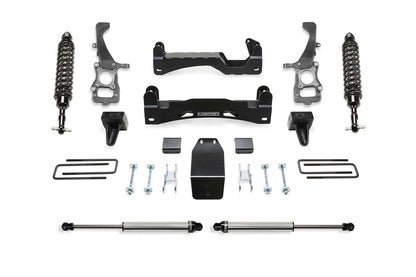 Fabtech 2021 Ford F150 4WD 6in Perf. System w/DL 2.5 Coilovers & Rear DL Shocks K2372DL