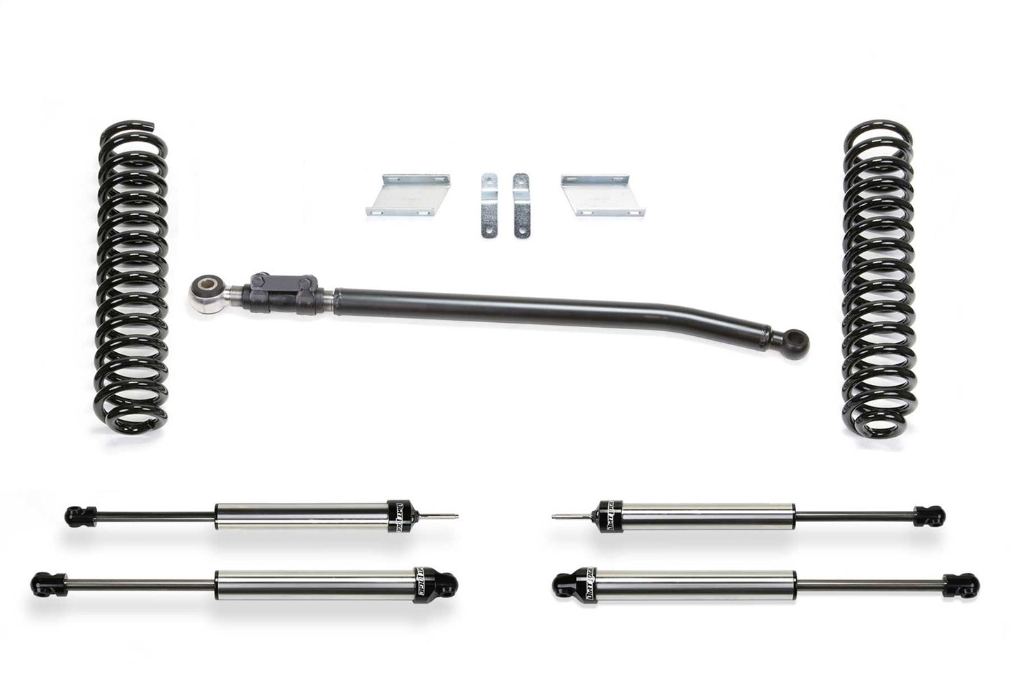 Fabtech 08-16 Ford F-250/F-350 4WD Diesel 2.5in Basic Coilover Kit w/DL N/R K2376DL