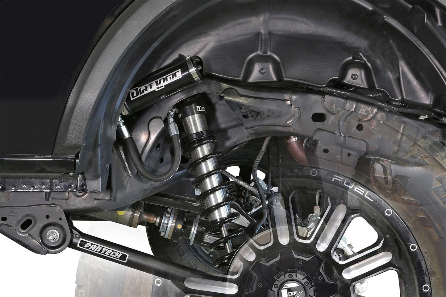 Fabtech 2021 Ford Bronco 3in UCA Kit w/Uniballs & Dlss Resi Shocks K2378DL