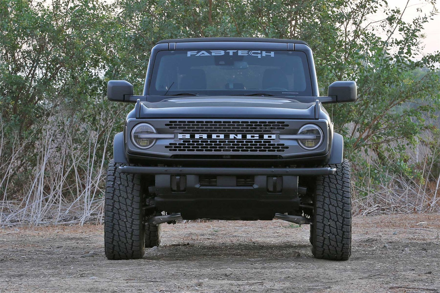 Fabtech 21 Ford Bronco Non-Bilstein 4in UCA Kit w/Uniballs & Shock Spacers K2384