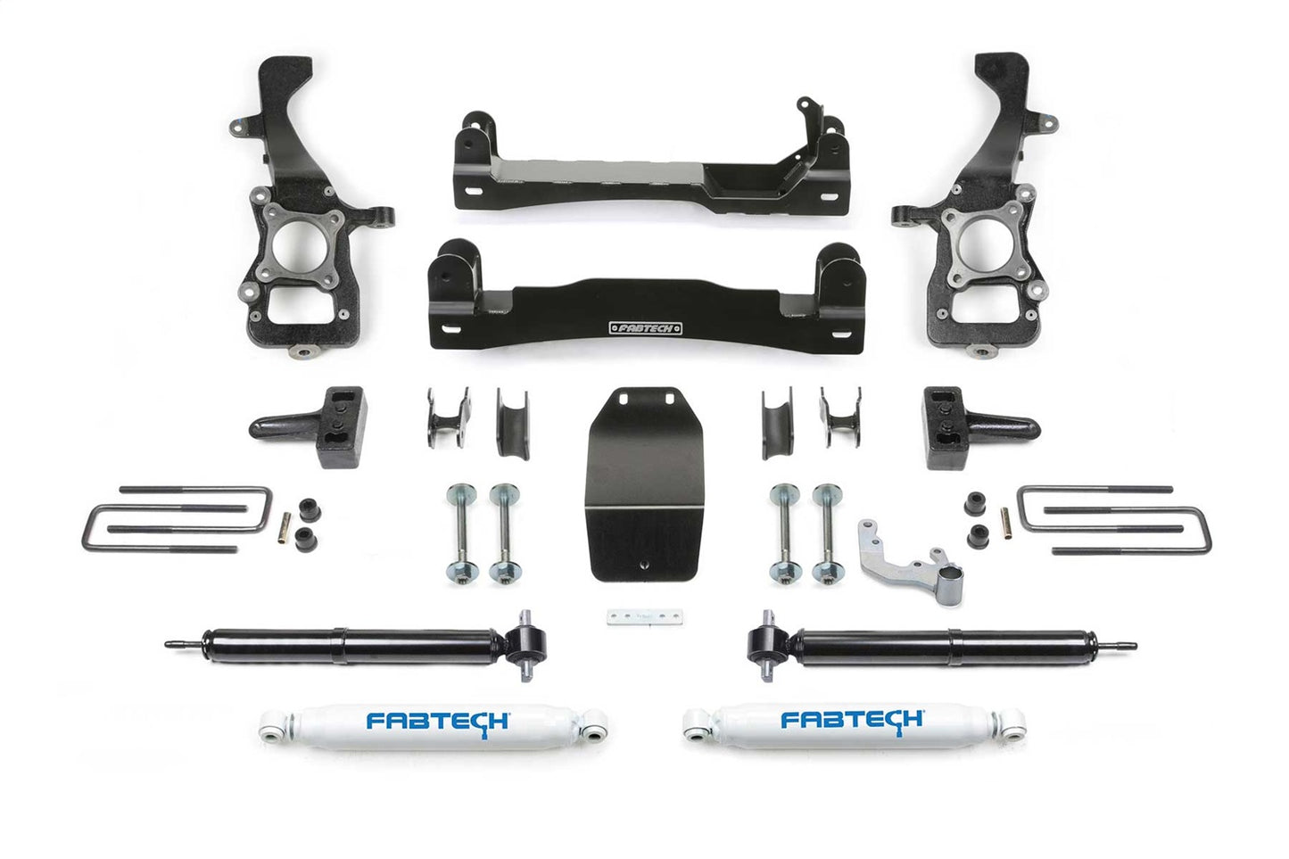 Fabtech 2021+ Ford F-150 4in Basic System w/Performance Shocks K2386