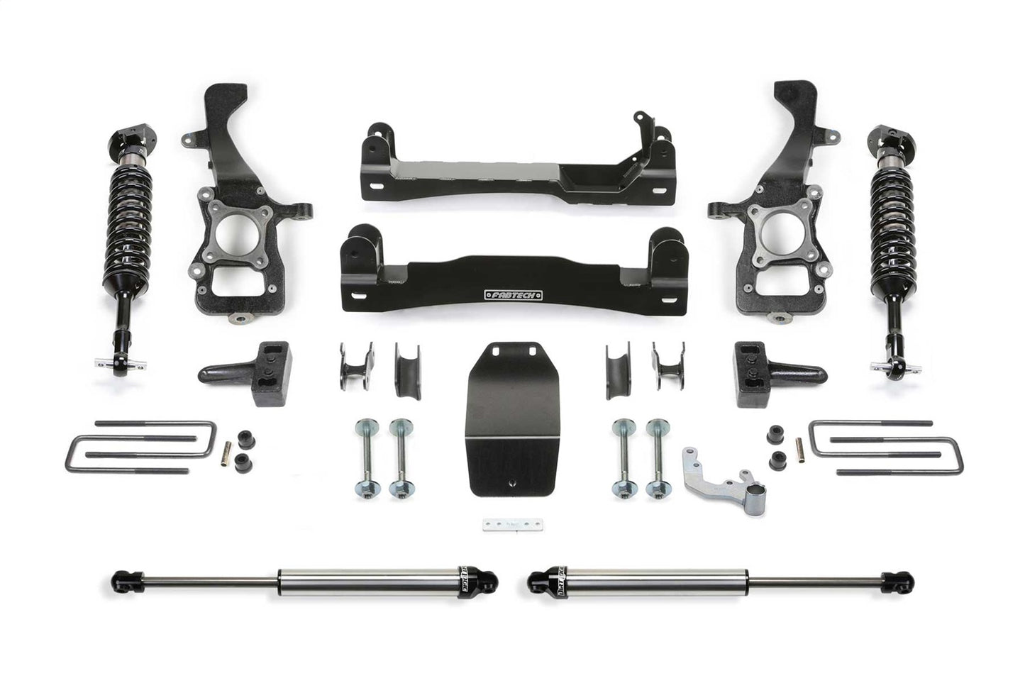 Fabtech 2021+ Ford F-150 Performance System w/Dirt Logic 2.5 Coilovers (N/R) K2387DL