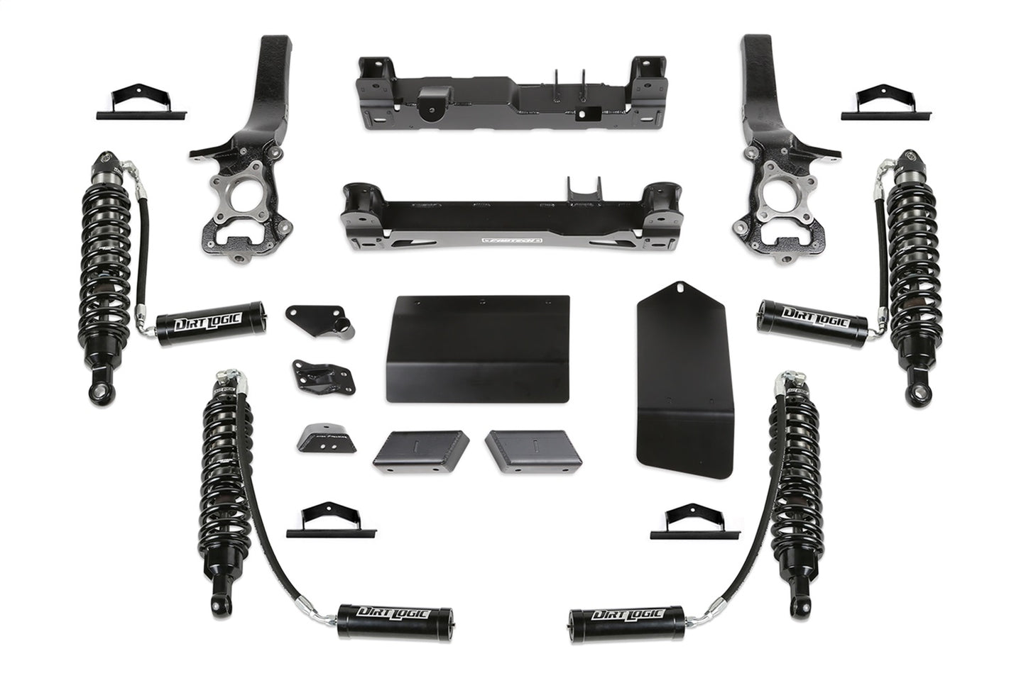 Fabtech 21-24 Ford Bronco 5in Lift Kit w/ Dirt Logic 2.5 Resi Coilovers K2395DL