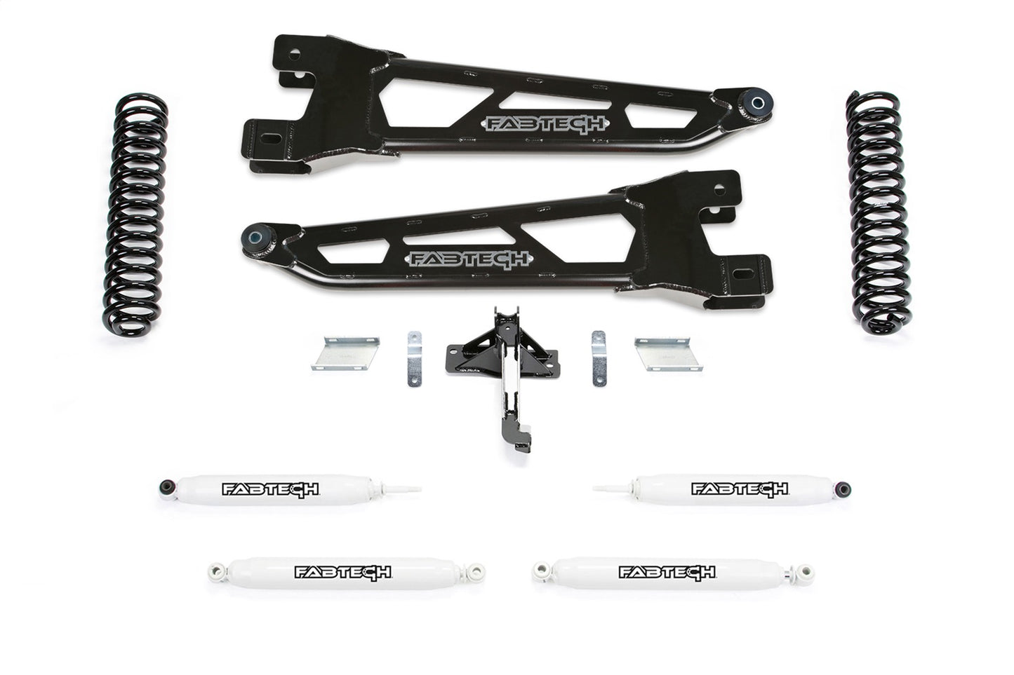 Fabtech 23-24 Ford F250/F350 4WD 2.5in Radius Arm Lift Kit w/ Performance Shocks K2401