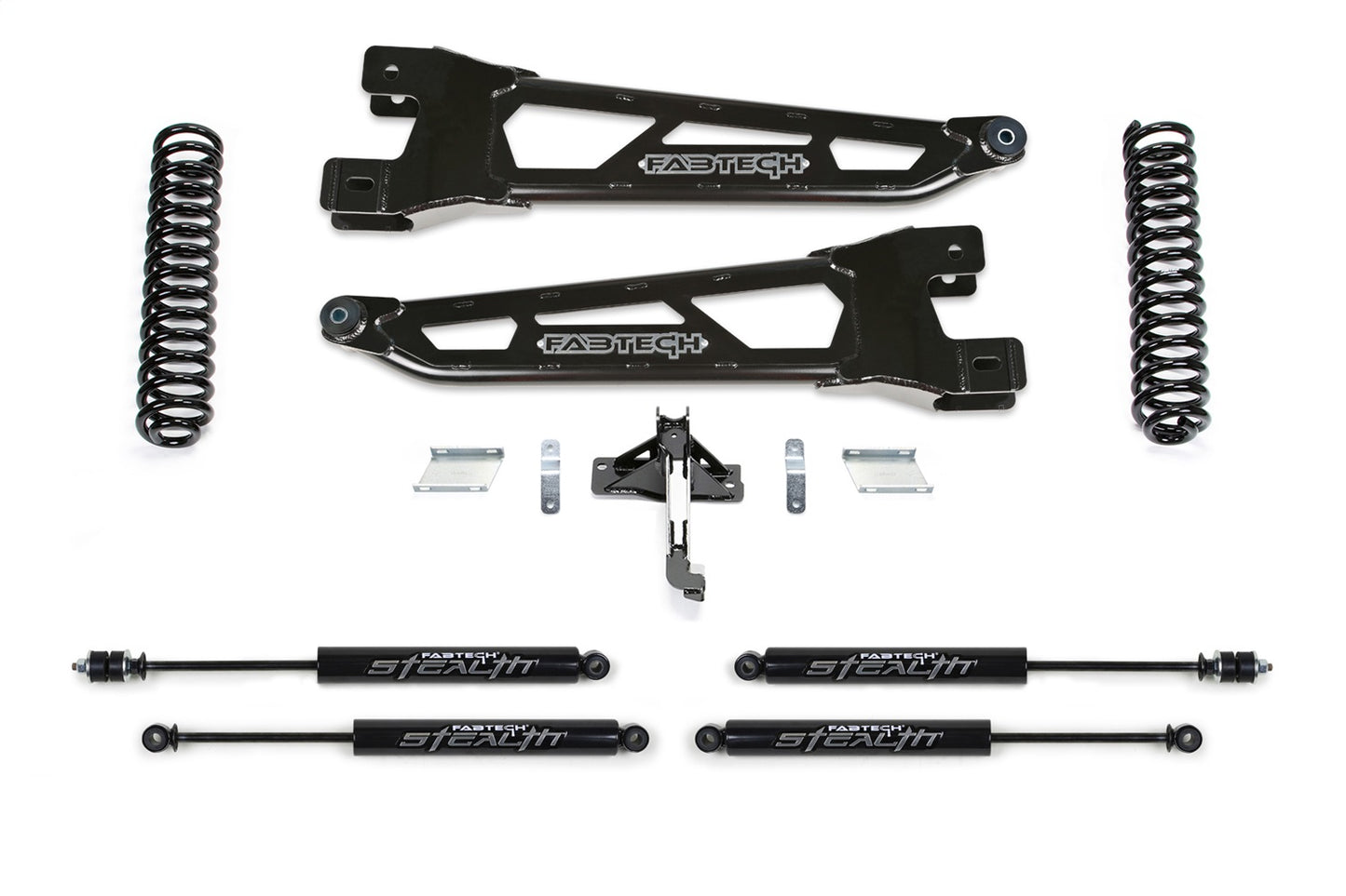Fabtech 23-24 Ford F250/F350 4WD 2.5in Radius Arm Lift Kit w/ Stealth Shocks K2401M