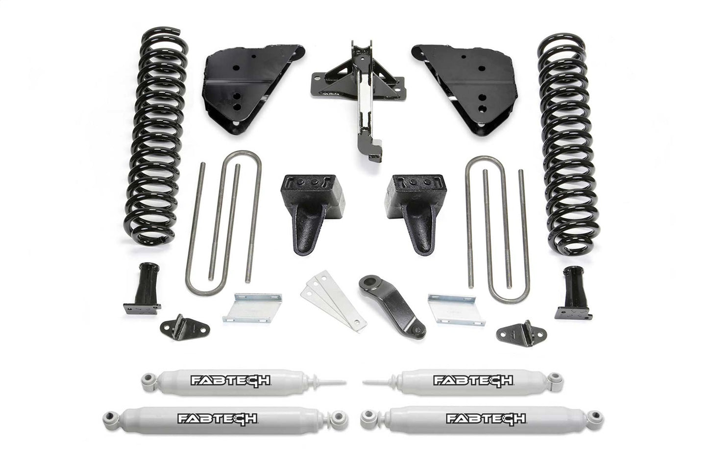 Fabtech 23-24 Ford F250/350 4WD Diesel 4in Basic System w/ Performance Shocks K2405