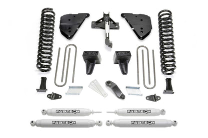 Fabtech 23-24 Ford F250/350 4WD Diesel 4in Basic System w/ Performance Shocks K2405