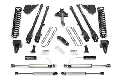 Fabtech 23-24 Ford F250/350 4WD Diesel 4in 4 Link System w/ Coils and 2.25 DLSS Shocks Resi Front K2410DL