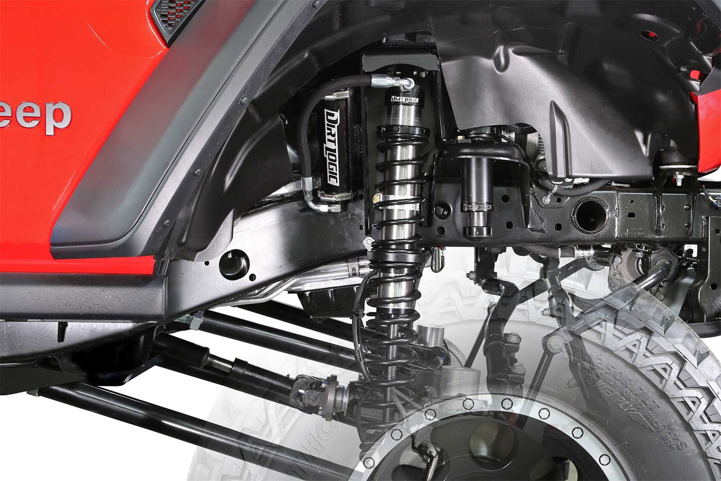 Fabtech 18-20 Jeep JL 4-Door 3in Crawler C/O w/Dlss 2.5 C/O Resi & Rr Dlss Resi K4136DL
