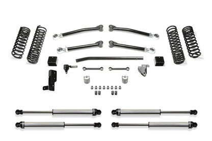Fabtech 18-21 Jeep JL 4WD 4-Door 5in Trail System w/DL 2.25 Shocks K4140DL