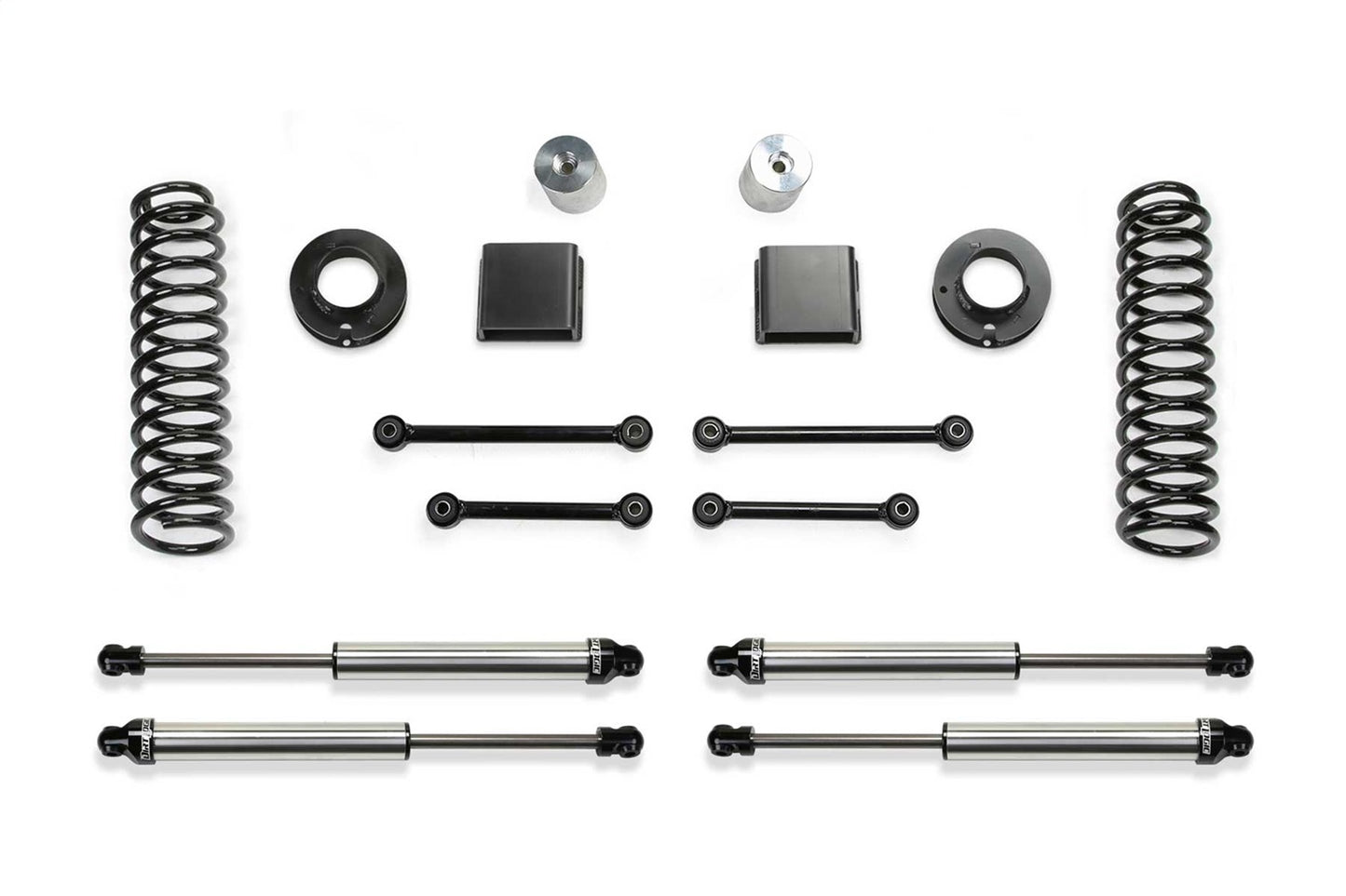 Fabtech 20-21 Jeep JT 4WD Diesel 3in Sport System w/ DLSS SHKS  
 K4190DL