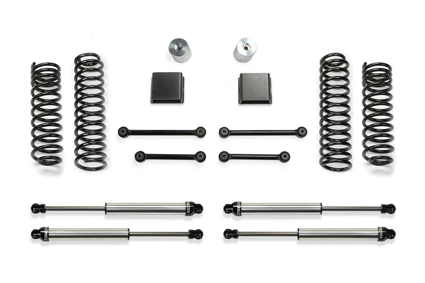 Fabtech 20-21 Jeep JT 4WD Diesel 3in Sport II System w/ DLSS SHKS K4193DL