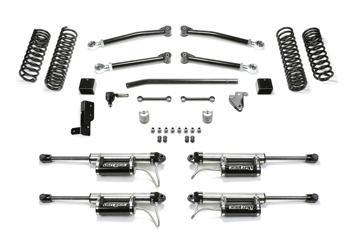 Fabtech 2021 Jeep JL 4XE 4 Dr  3in Trail w/ DLSS RESI SHKS 
 K4203DL