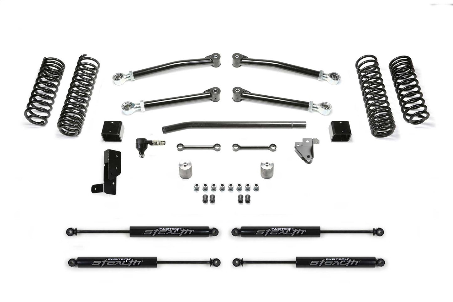 Fabtech 20-22 Jeep JL 4WD 4Dr Diesel and 392 5in Trail w/ Stealth
 K4209M