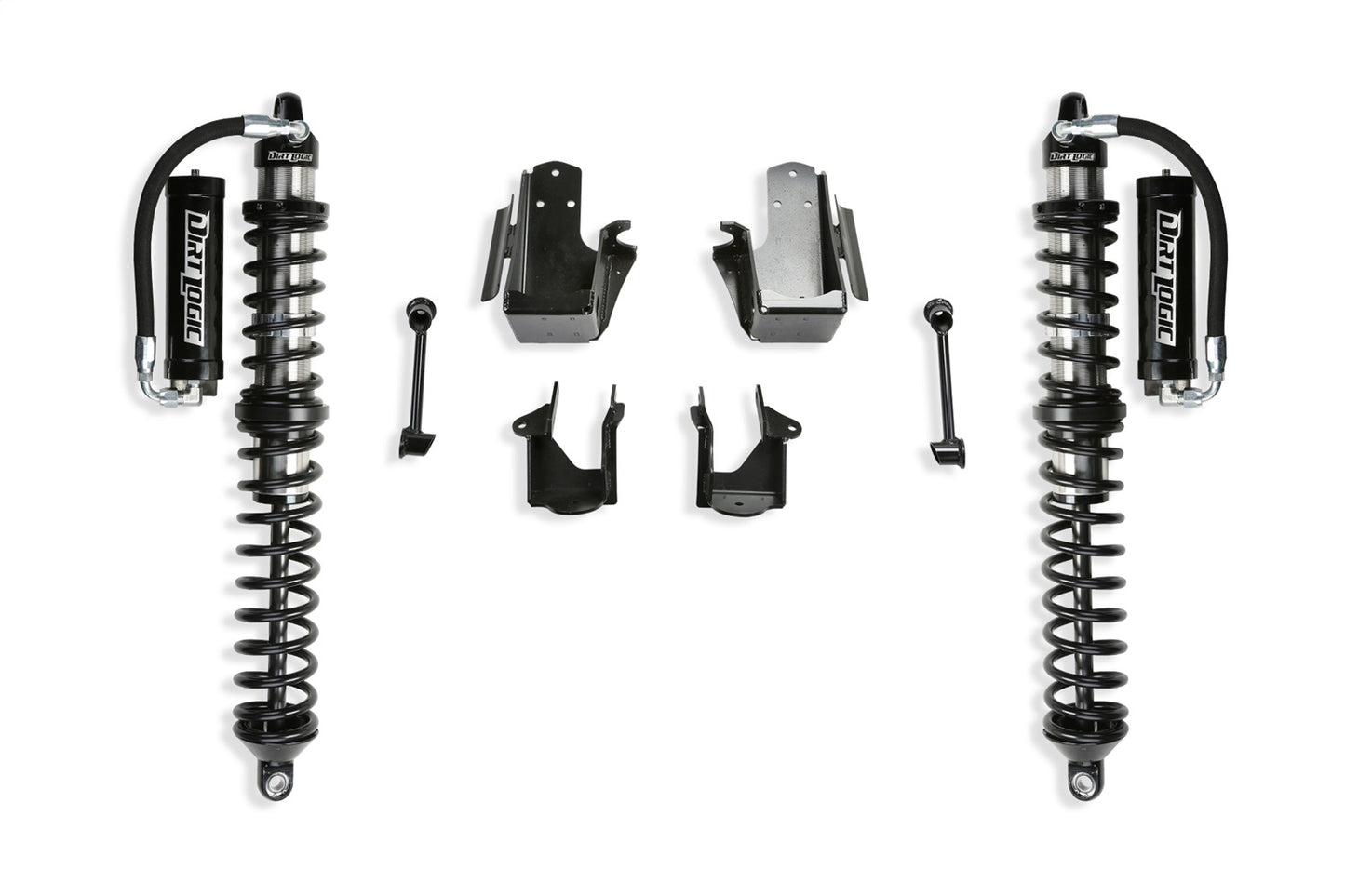 Fabtech 21-22 Jeep JL 4-Door 5in Coilover Conversion w/DLSS 2.5 Resi K4238DL