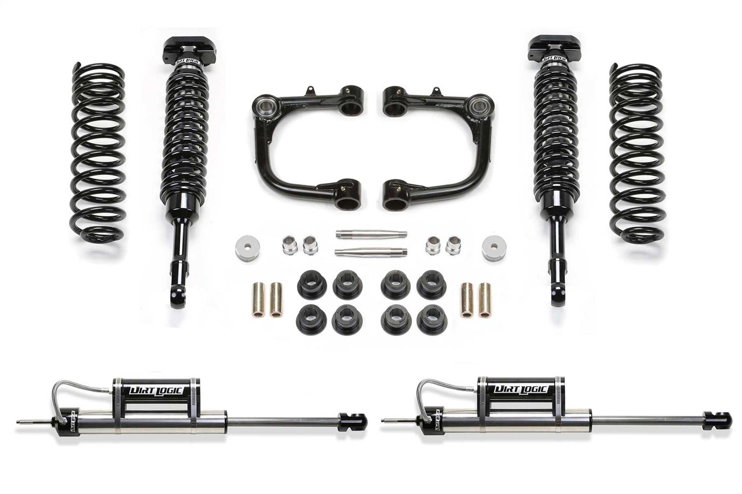 Fabtech 10-20 Toyota 4Runner 4WD 3in UCA System w/DL 2.5 Coilovers & DL 2.25 Resi Shocks K7079DL