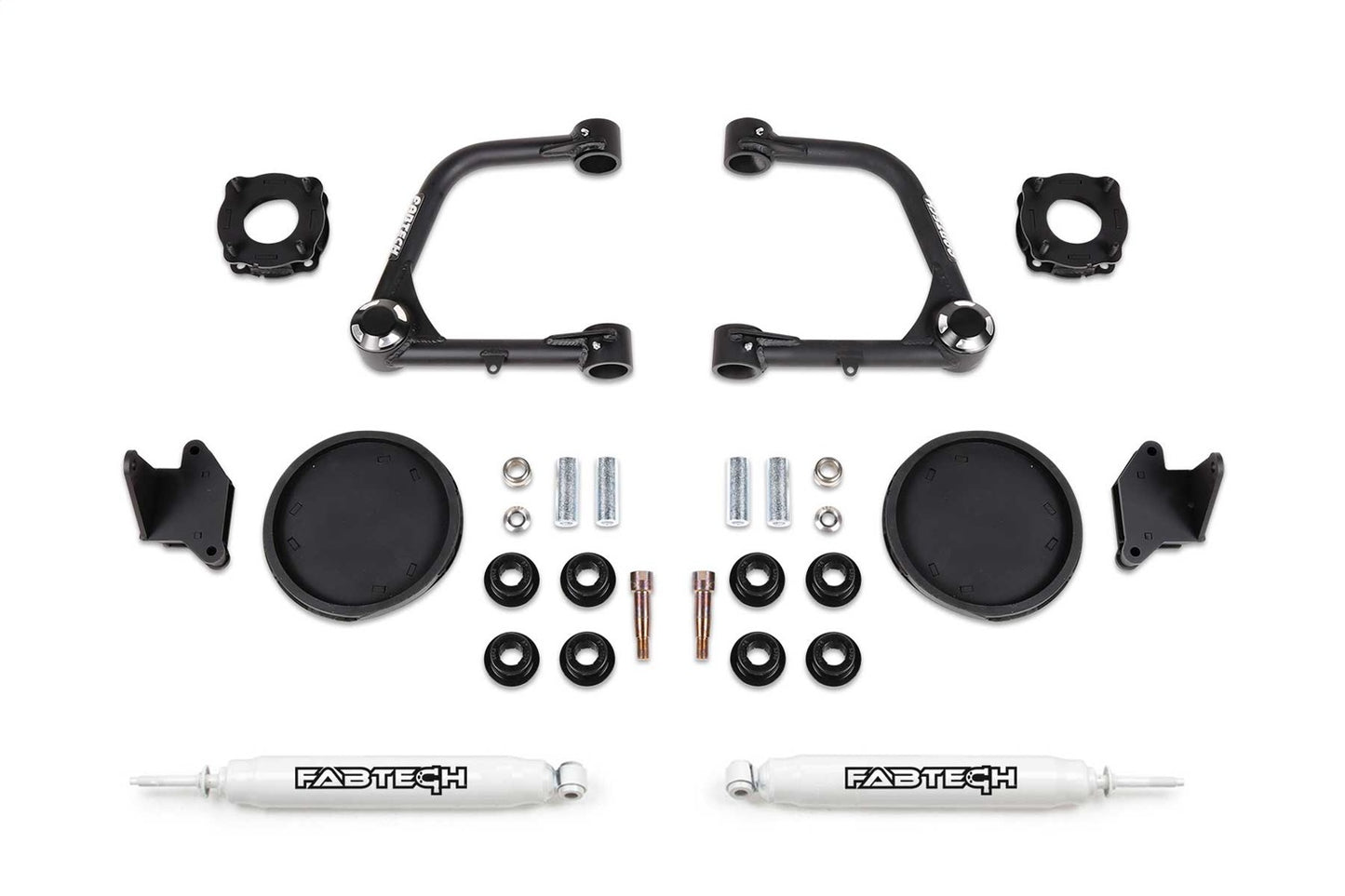 Fabtech 2022 Toyota Tundra 3in Uniball UCA Lift Kit  Front Shock Spacers & Rear Coil Spring Space K7086
