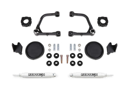 Fabtech 2022 Toyota Tundra 3in Uniball UCA Lift Kit  Front Shock Spacers & Rear Coil Spring Space K7086