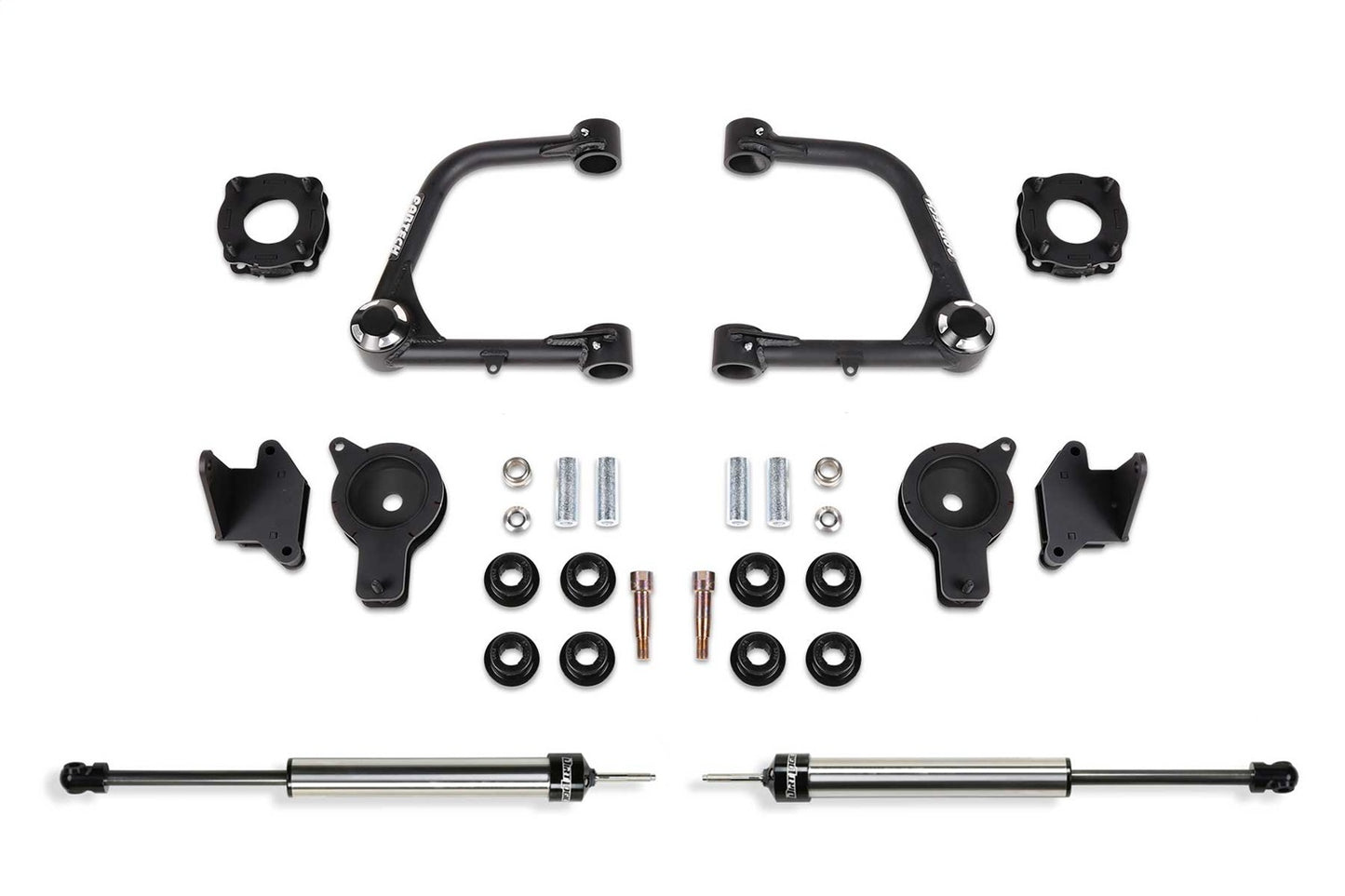 Fabtech 2022 Tundra 4WD 3in UCA Kit w/Uniballs / Fr Shock Spacers / Rr DLSS / Rr Air Bag Spacers K7089DL