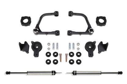 Fabtech 2022 Tundra 4WD 3in UCA Kit w/Uniballs / Fr Shock Spacers / Rr DLSS / Rr Air Bag Spacers K7089DL
