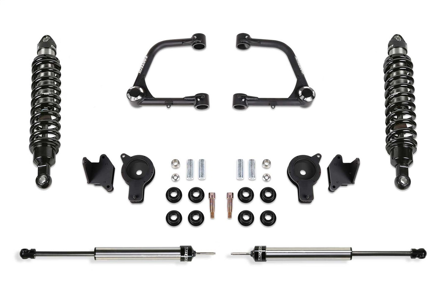 Fabtech 2022 Tundra 4WD 3in UCA Kit w/Uniballs / DLSS 2.5 COs / Rr DLSS Shocks / Rr Air Bag Spacers K7090DL