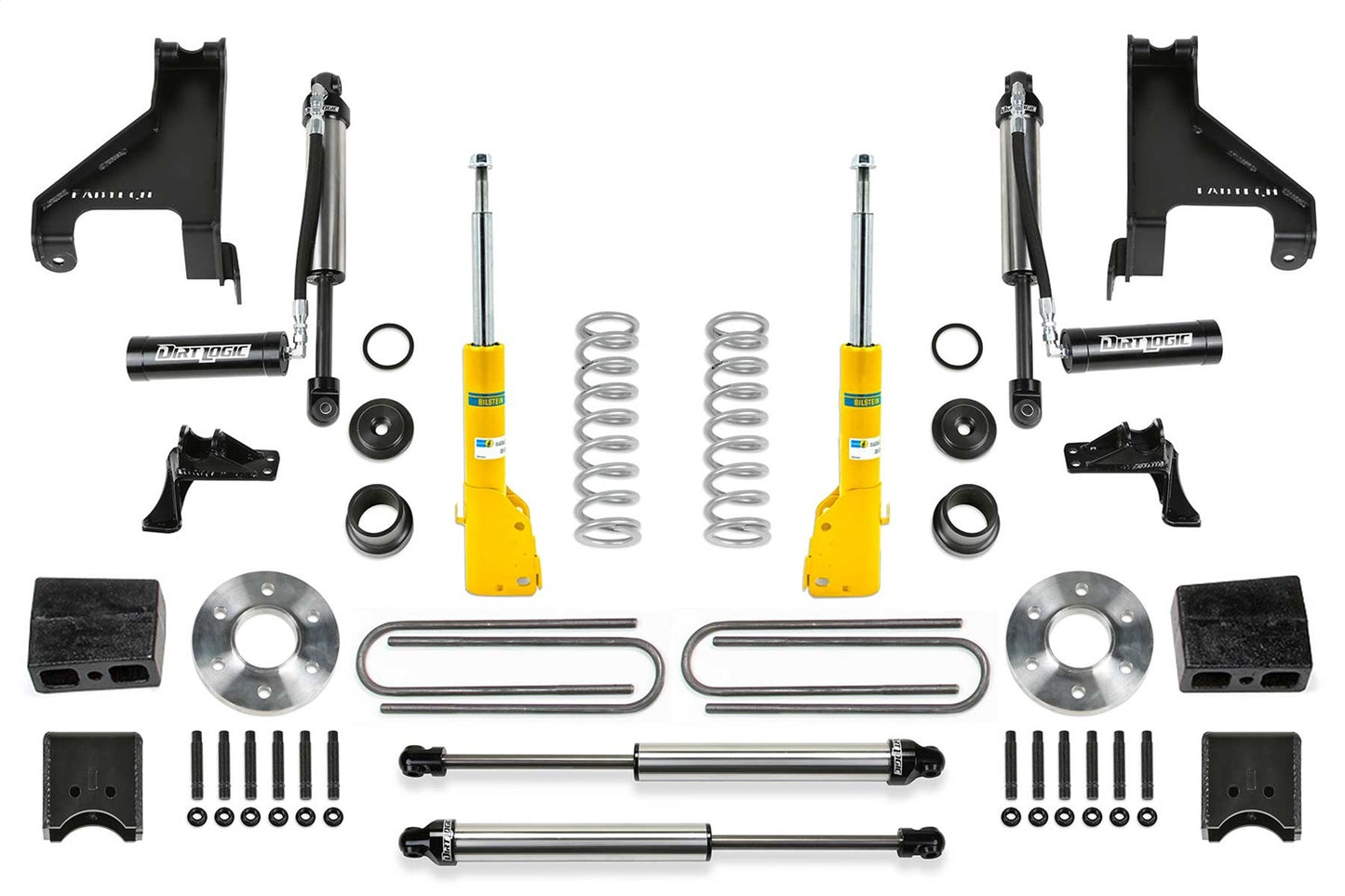 Fabtech 15-21 Sprinter 2500 4WD 1.5in. Coil Assist Kit w/ B6 Bilstein & Aux 2.25 DLSS Kit  K9004DL