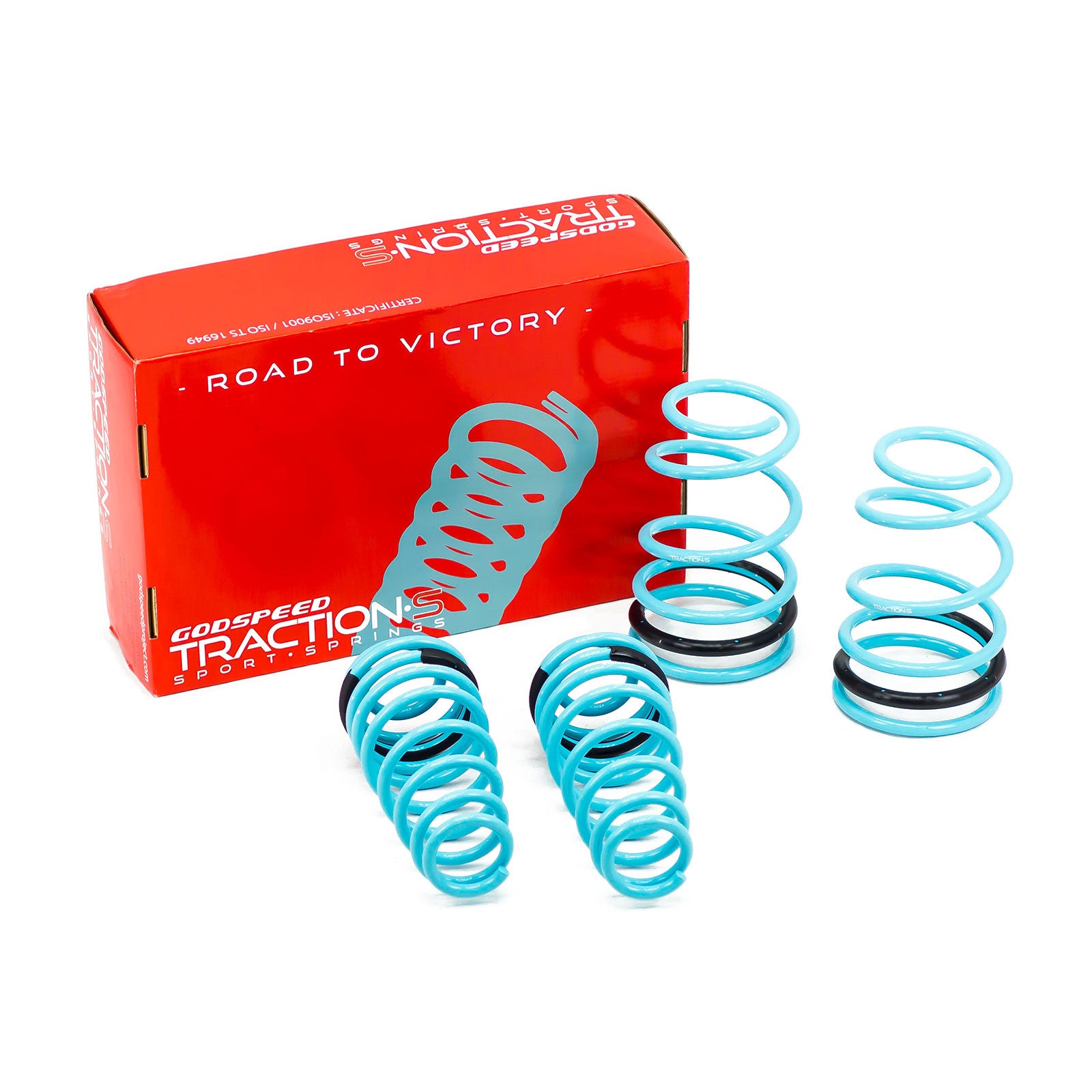 Godspeed Traction-S Performance Lowering Springs For Ford Mustang (S197)