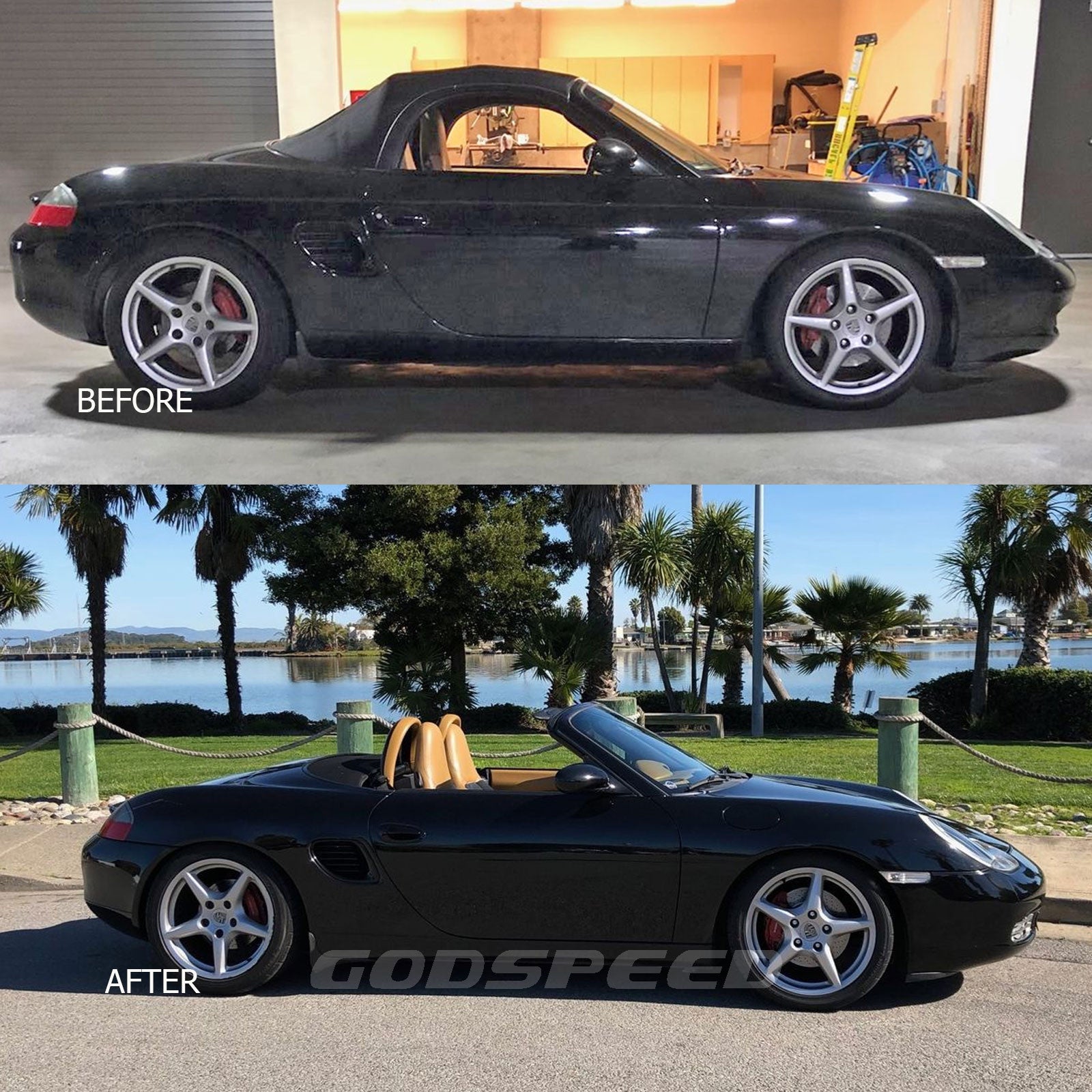 Godspeed Traction-S Performance Lowering Springs For Porsche Boxster (986) 1997-04