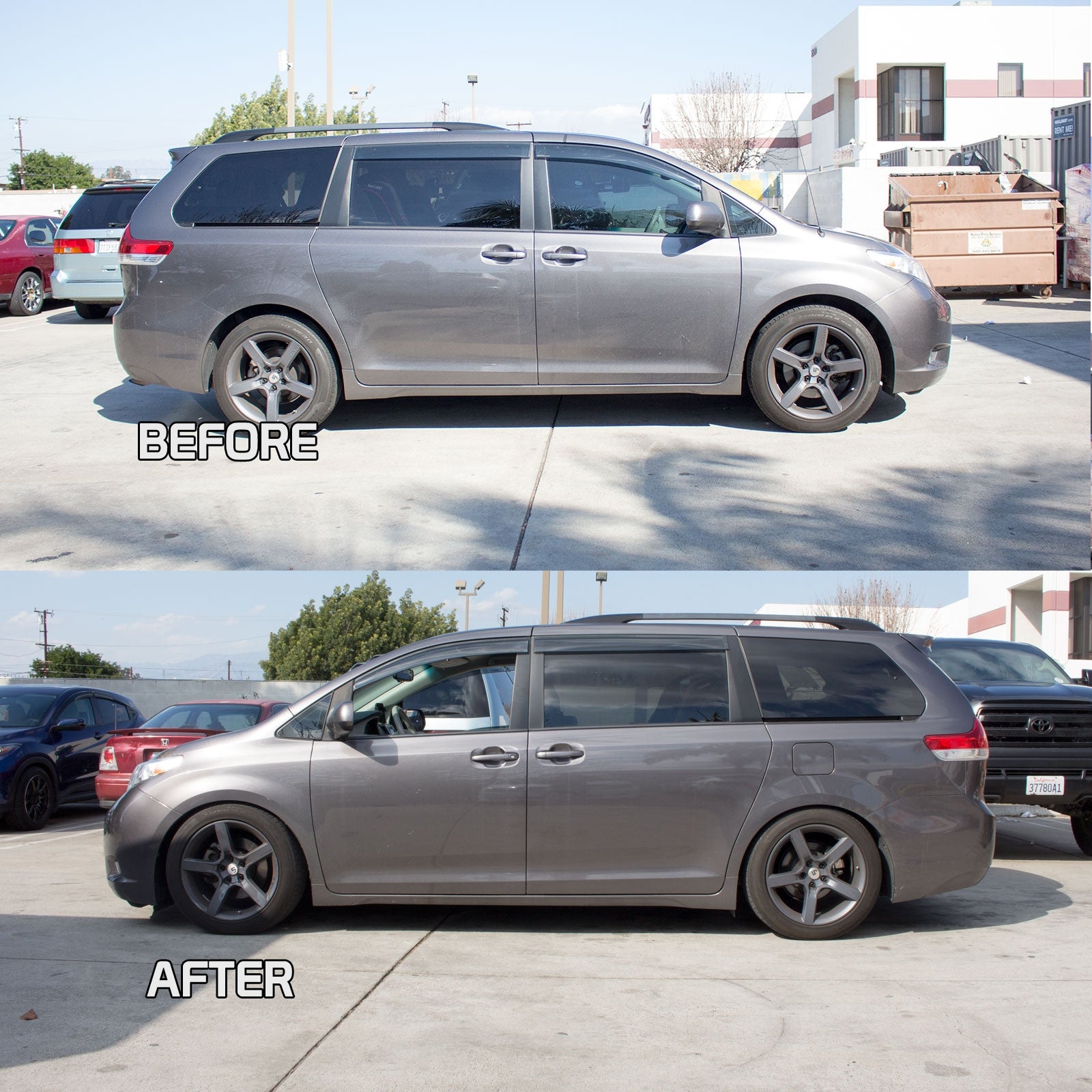 Godspeed Traction-S Performance Lowering Springs For Toyota Sienna FWD (XL30) 2011-2020