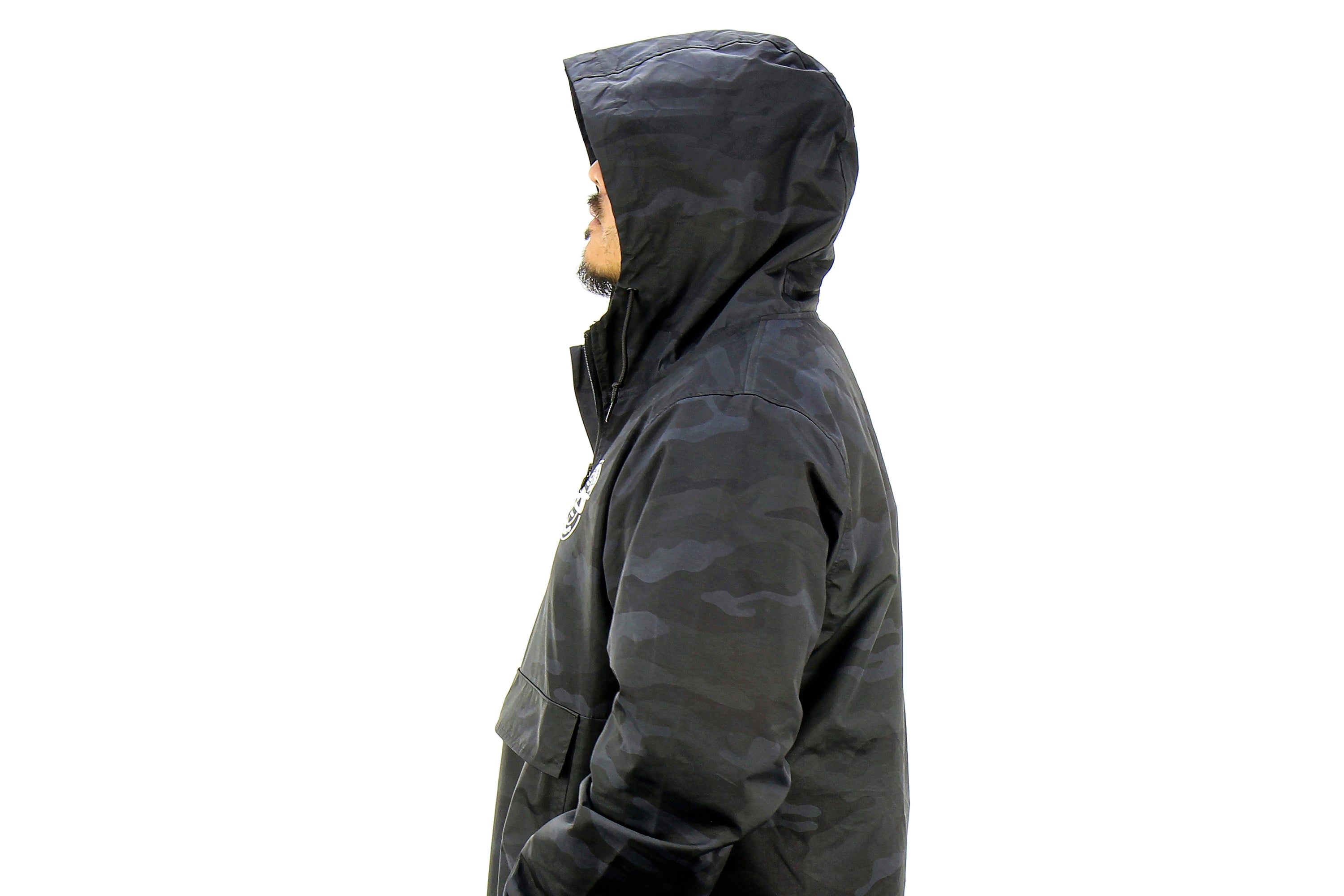 Performance Black Camo Anorak Jacket