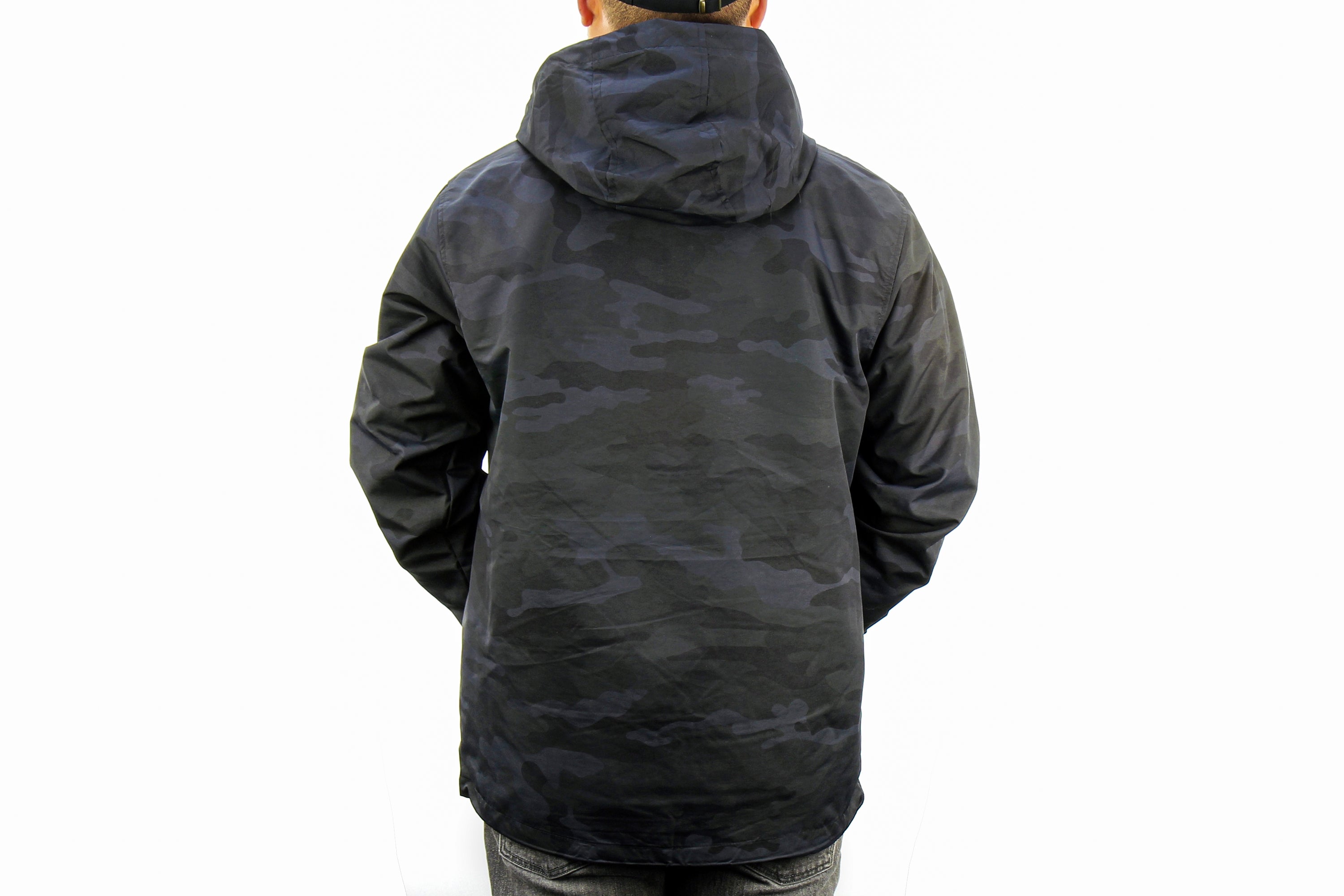 Performance Black Camo Anorak Jacket