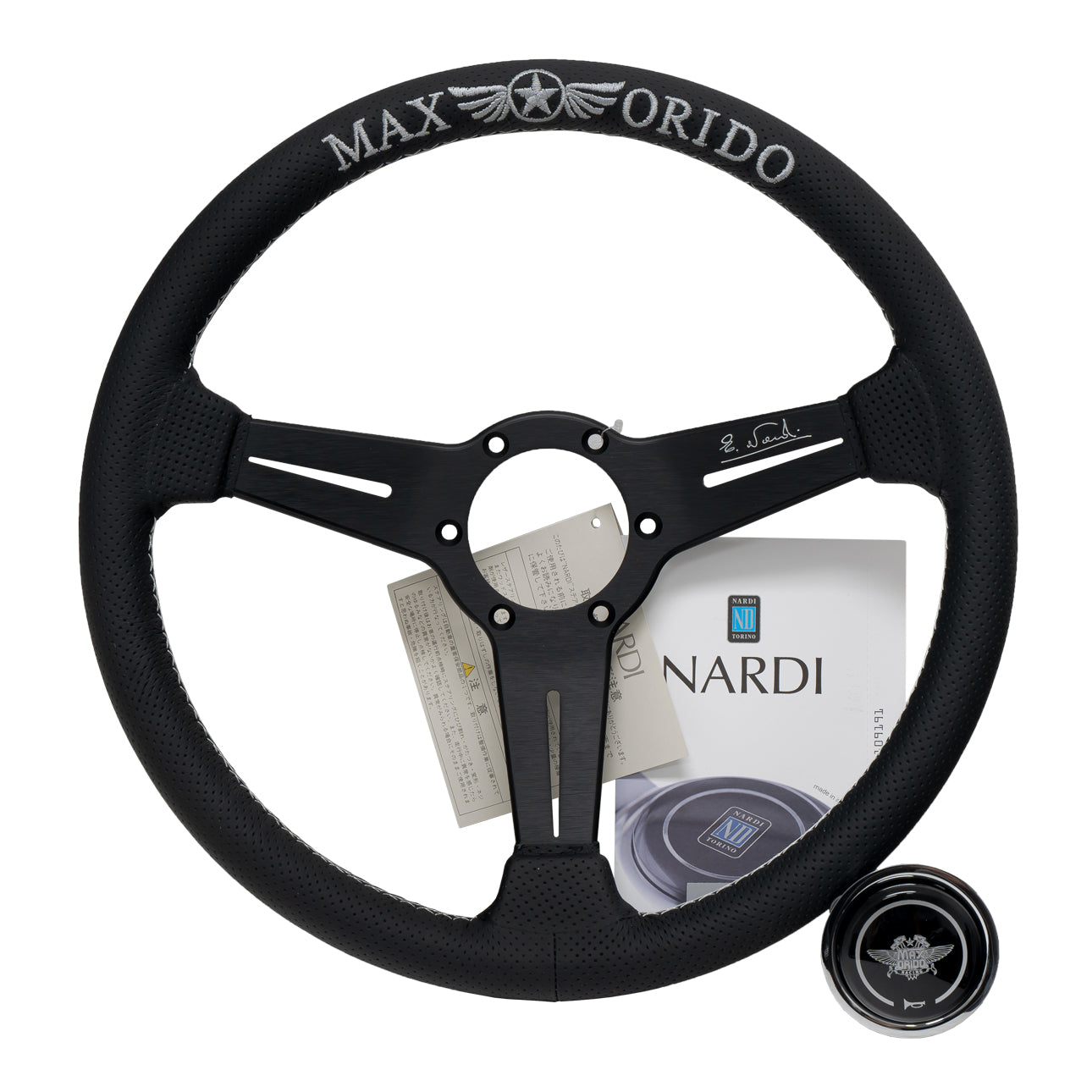 MAX ORIDO × NARDI 2021 Steering Wheel ** SOLD OUT **