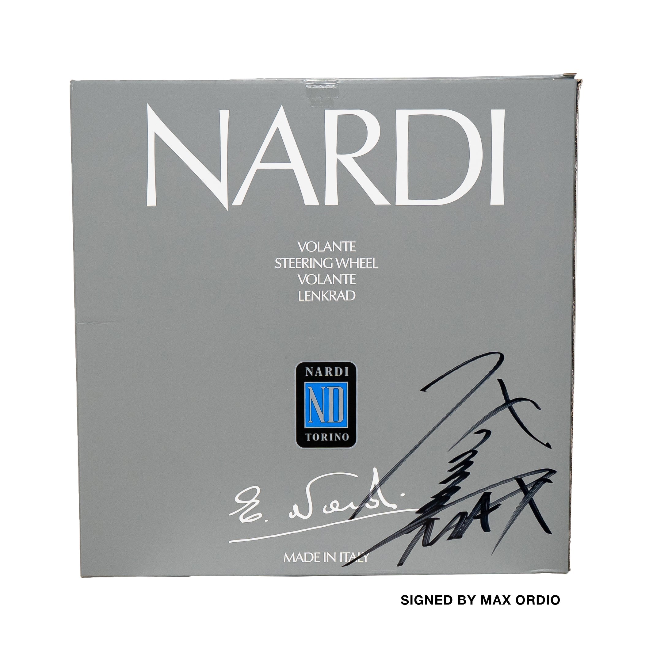 MAX ORIDO × NARDI 2021 Steering Wheel ** SOLD OUT **