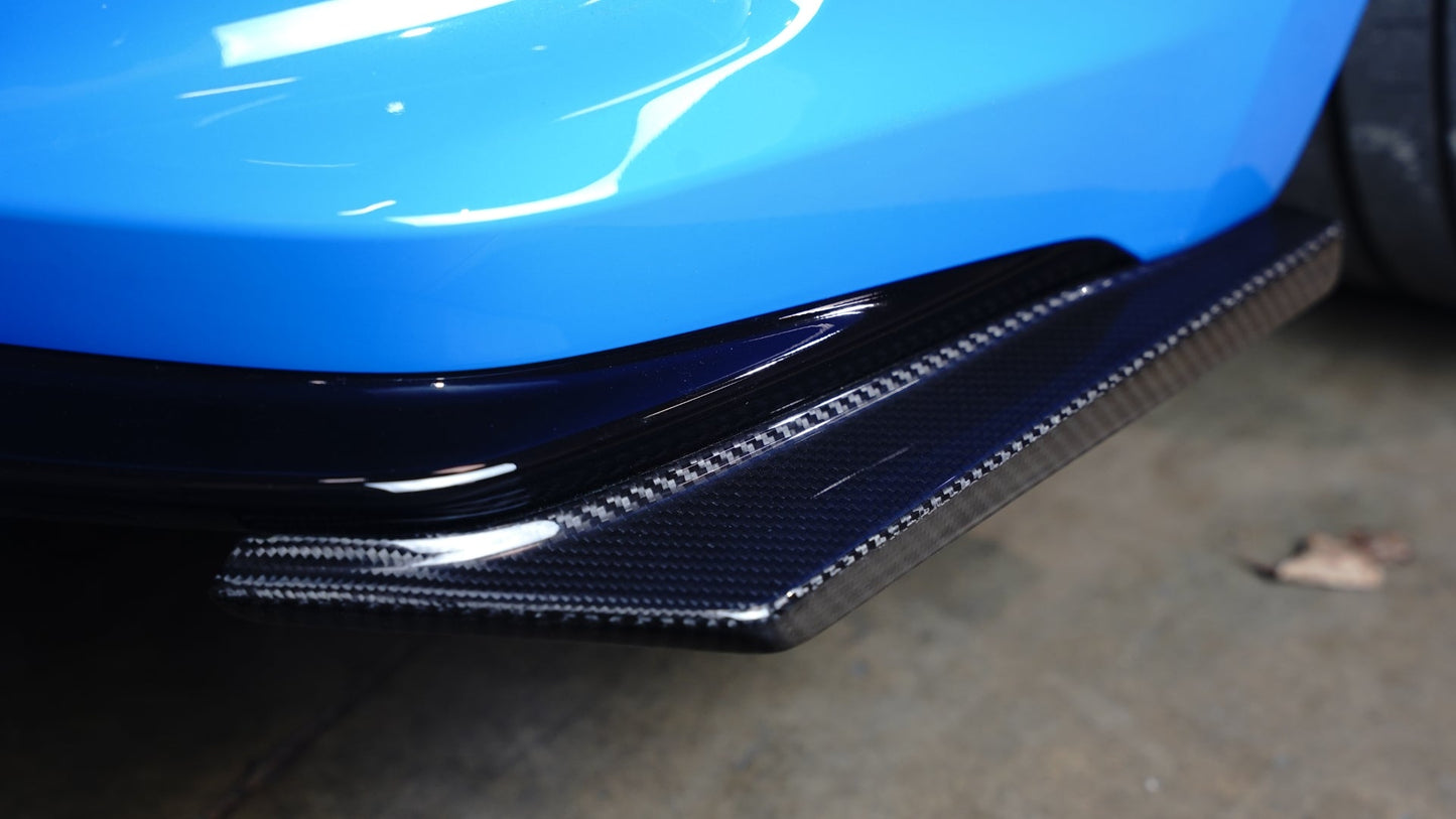 APR Carbon Fiber Honda FL5 Civic Type R Rear Bumper Skirts 2023 - Current