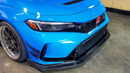 APR Honda FL5 Civic Type R Carbon Fiber Front Bumper Canards 2023 - Current